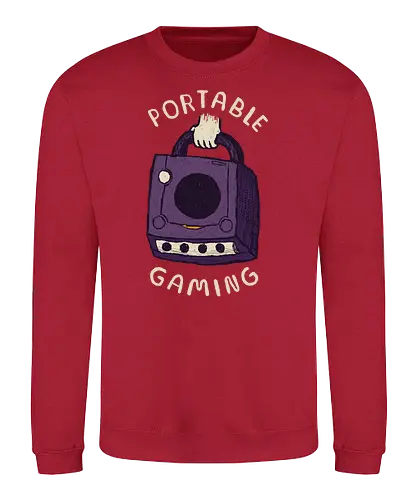 Portable Gaming - Portable, gaming, handheld, console, consolegaming - Sweatshirt