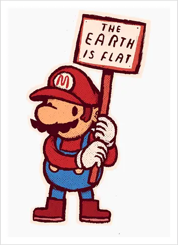 The earth is flat