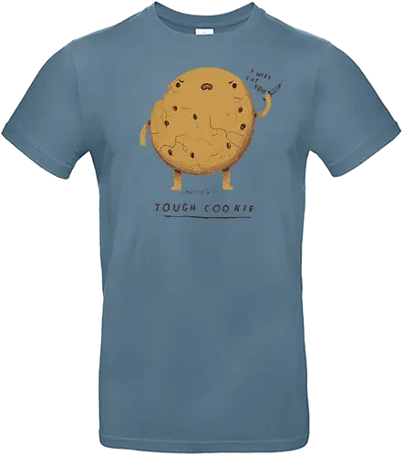 Tough Cookie - cookie, keks, Tough, Gangster, knife, Cut - Standard T-Shirt