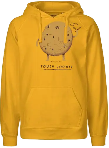 Tough Cookie - cookie, keks, Tough, Gangster, knife, Cut - Fairtrade Hoodie