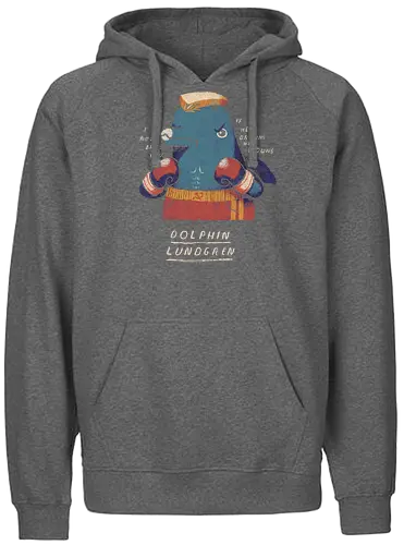 Dolphin lundgren - Dolph Lundgren, boxen, boxer, Dolphin, Delfin - Fairtrade Hoodie