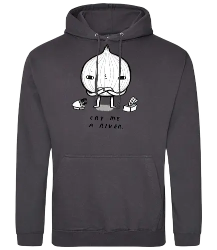 Cry me a river - onion, zwiebel, weinen, traurig, timberlake, popmusic - Standard Hoodie