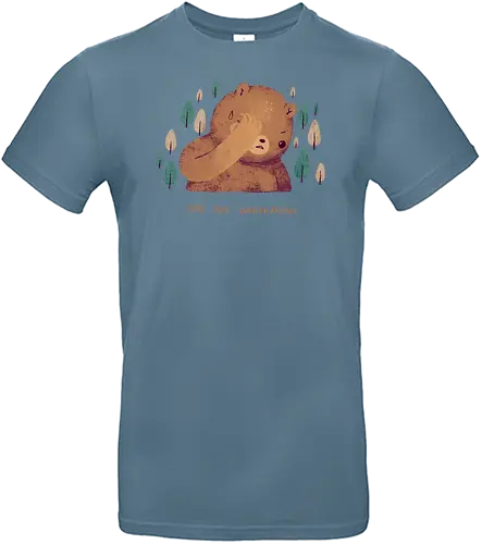 Unbearable - bär, unerträglich, Witz, bear - Standard T-Shirt