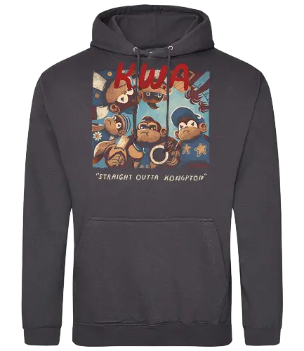 DK rap album art - gaming, movie, mashup, music, rap, compton, straight outta - Standard Hoodie
