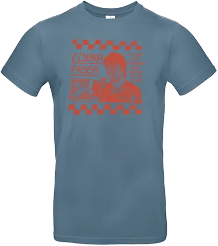 Cobra pizza - pizza, cobra, fun, food, essen - Standard T-Shirt