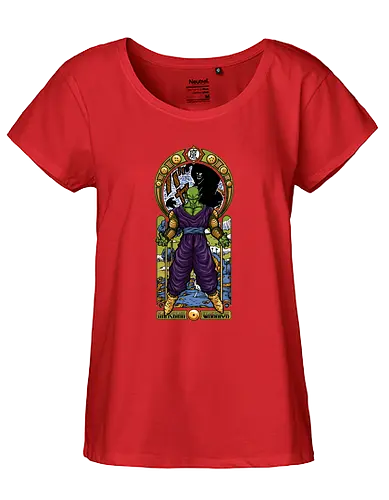 Namekian Warrior - db, dbz, anime, manga, piccolo, dragon, ball - Fairtrade Girl Shirt