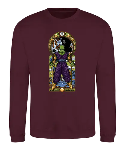 Namekian Warrior - db, dbz, anime, manga, piccolo, dragon, ball - Sweatshirt