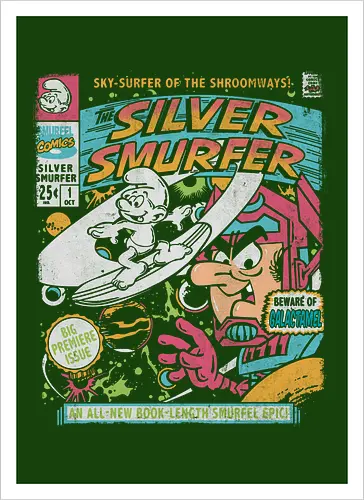 The silver smurfer