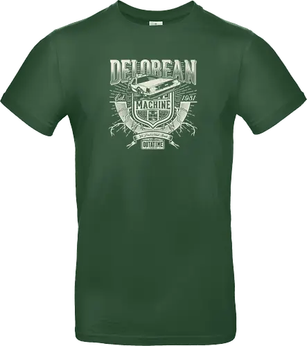 Outtatime - timetravel, time machine, zukunft, delorn - Standard T-Shirt