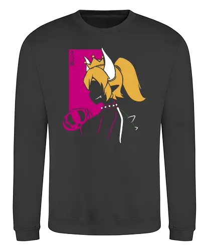 Queen of s - bowsette, gaming, meme, girl, manga - Sweatshirt