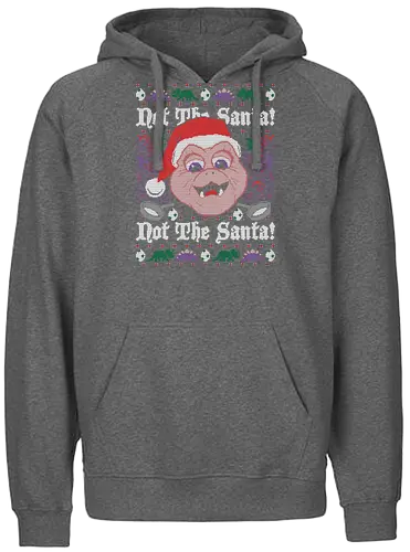 Not the Santa! - dino, dinosaur, tv, series, weihnachten, christmas, Ugly christmas swter - Fairtrade Hoodie