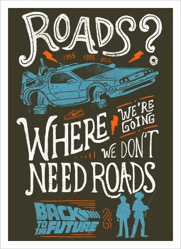 Who needs roads?