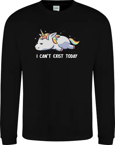I can't exist today