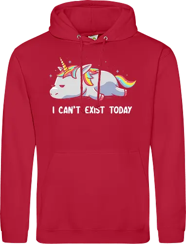 I can't exist today