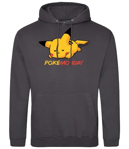 Pocketday - mondays, montag, monster, cute, work sucks, work, i know, gaming, mon, pik - Standard Hoodie
