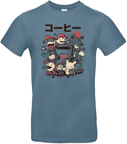 Games & Coffee - gaming, coffee, drink, kaffee, classic gaming - Standard T-Shirt