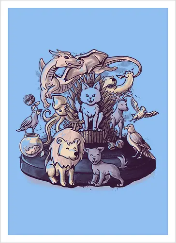 Throne Animals