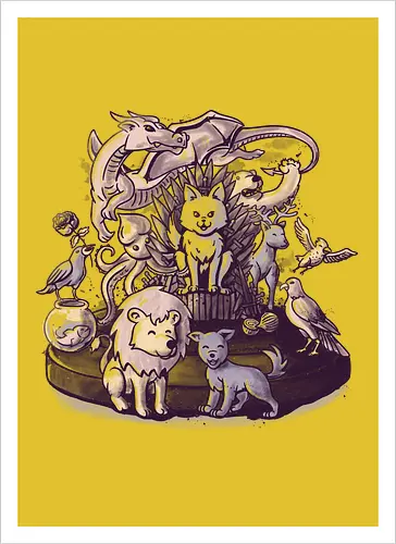 Throne Animals