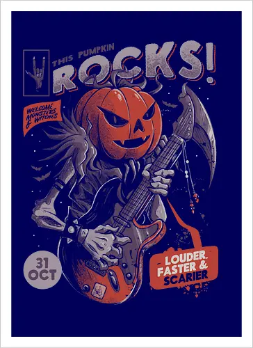 This Pumpkin rocks!