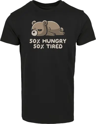 50% Hungry 50% Tired
