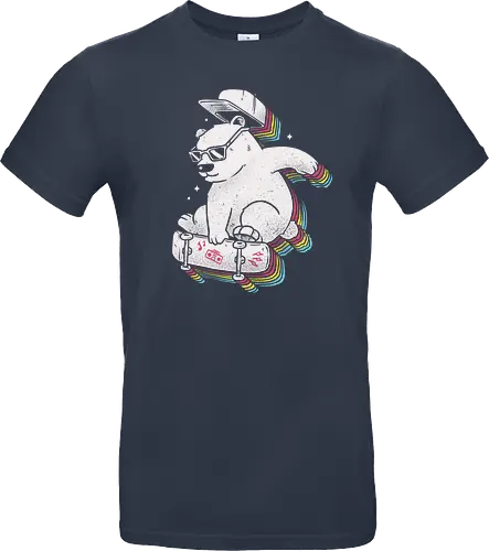 Rainbow Skate Bear