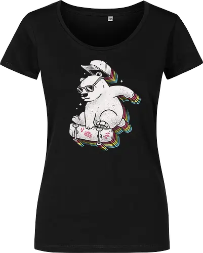 Rainbow Skate Bear