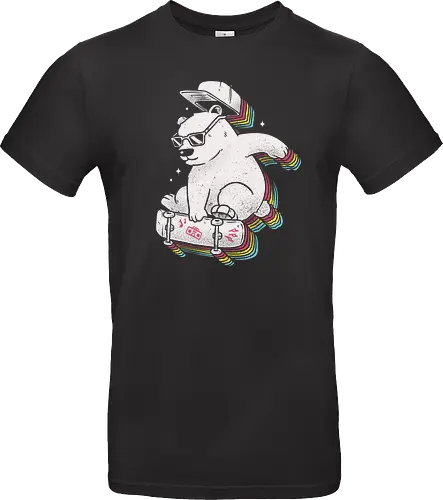 Rainbow Skate Bear