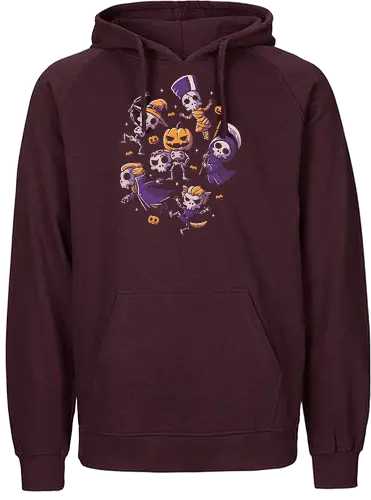 Halloween Skulls - halloween, skulls - Fairtrade Hoodie