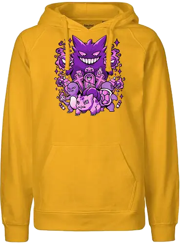 Gotta Hunt Em All - gaming, pocket, monster, Sinister - Fairtrade Hoodie