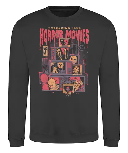 Horror Movies - movie, horror, movies, filme, classic horror - Sweatshirt