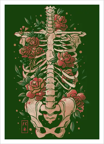 Bones and Flowers