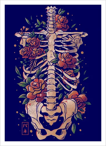 Bones and Flowers