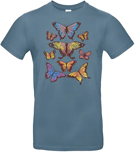 Butterflies - Schmetterling, Butterfly, nature, pretty - Standard T-Shirt