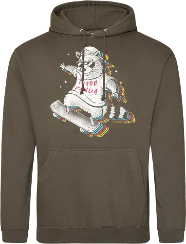 Rainbow Trash Panda