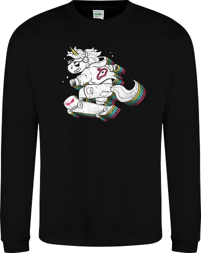 Rainbow Skate Unicorn