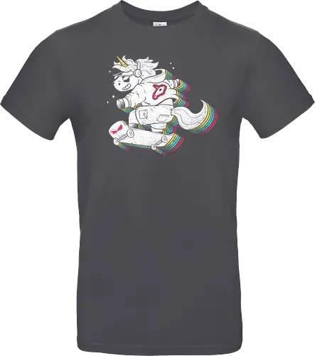Rainbow Skate Unicorn
