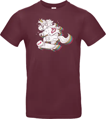 Rainbow Skate Unicorn