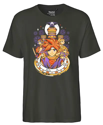 Chrono Travelers - chrono, trigger, jrpg, rpg, gaming, Retro Games - Fairtrade T-Shirt