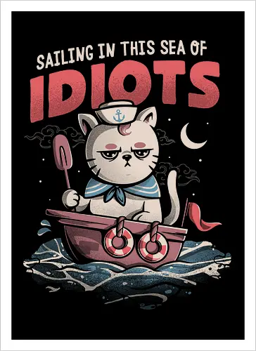 Sailing in this S of Idiots