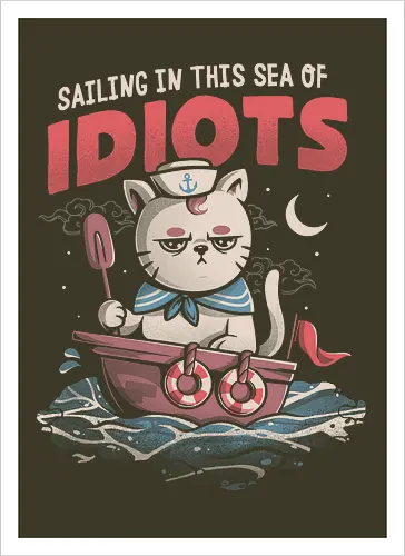 Sailing in this S of Idiots