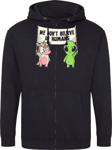 We Don't Believe in Humans