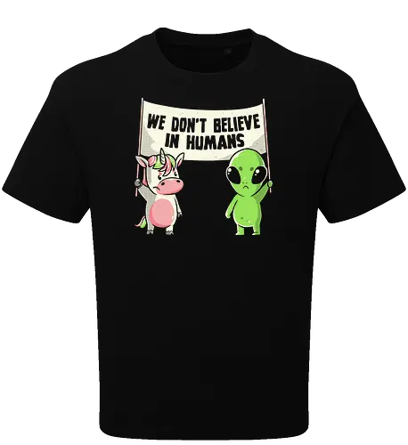 We Don't Believe in Humans