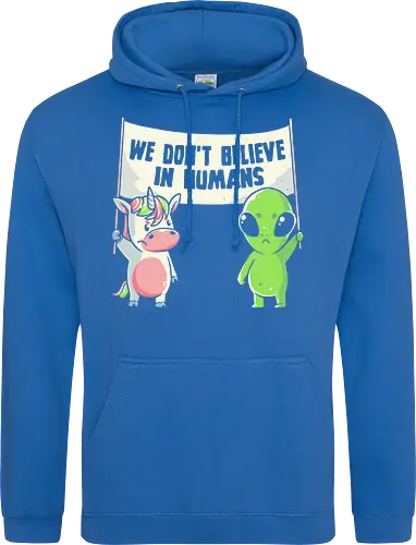 We Don't Believe in Humans