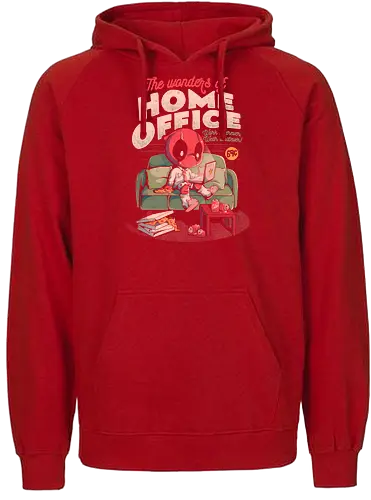 The Wonders Of Home Office - Home office, work, comic - Fairtrade Hoodie