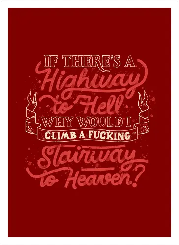 Faster to Hell than Heaven