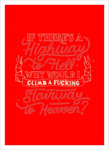 Faster to Hell than Heaven