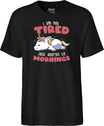 Not Tired Just Allergic to Mornings