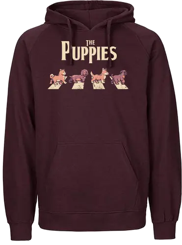 The Puppies - puppy, dog, cute, mashup, pop, music, btles - Fairtrade Hoodie
