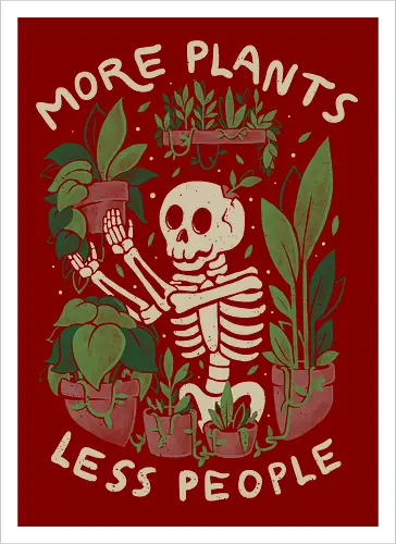 More Plants Less People