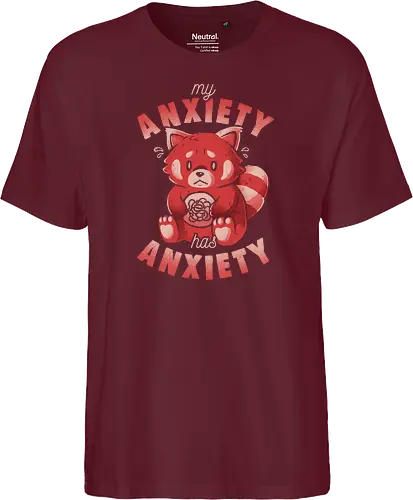 My Anxiety Has Anxiety - Funny Sarcasm Red Panda Gift
